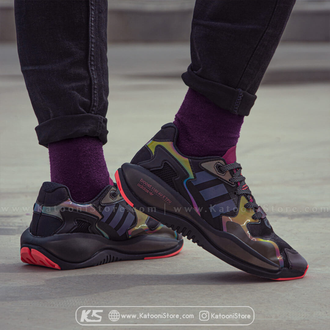 کفش اسپرت و کتونی آدیداس زد ایکس آلکاین ( مشکی شبرنگ ) - Adidas ZX Alkyne Neo Tokyo ( Black Rainbow )