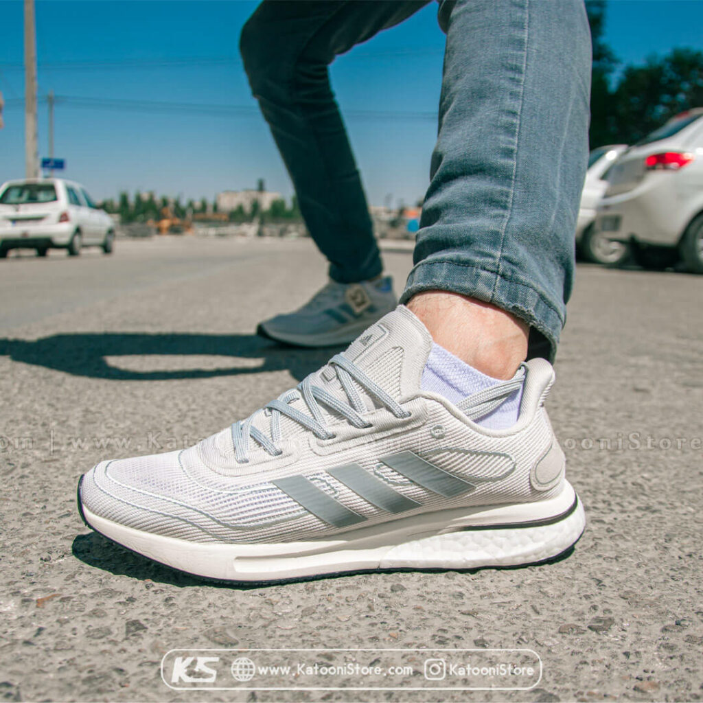 کفش اسپرت و کتونی آدیداس سوپرنوا خاکستری سفید - Adidas Supernova ( Gray White )